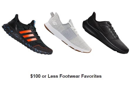 $100 or Less Footwear Favorites