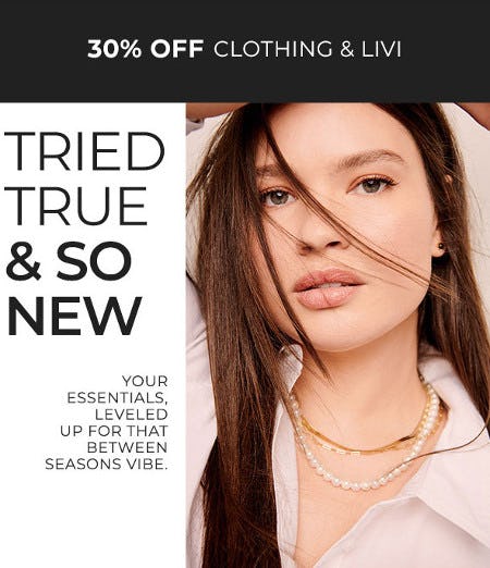 30% Off Clothing and LIVI from Lane Bryant