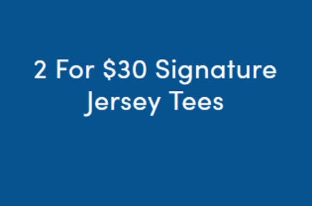 2 for $30 Signature Jersey Tees from Torrid