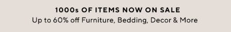 Up to 60% Off Furniture, Bedding, Decor & More from Pottery Barn