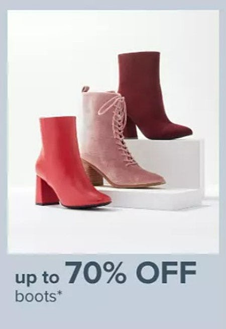 Up to 70% Off Boots