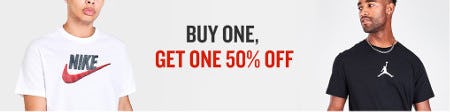 Buy One, Get One 50% Off Tees from Finish Line