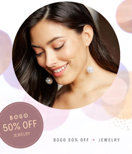 BOGO 50% Off Jewelry