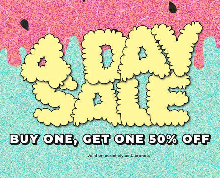 Buy One, Get One 50% Off