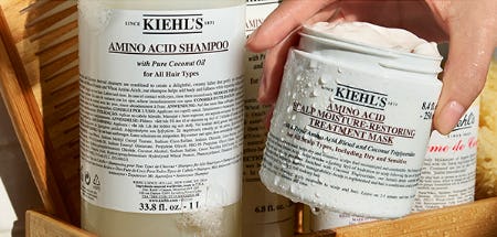 Strengthen Scalp & Hair with Amino Acid Care from Kiehl's                                 