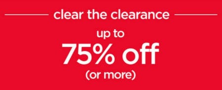 Clearance Up to 75% Off (Or More) from Kirkland's