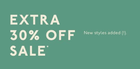 Extra 30% Off Sale from Madewell