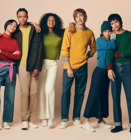 Warm Up in Color from Uniqlo