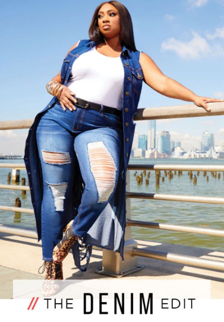 New Denim that Hits Different from Ashley Stewart