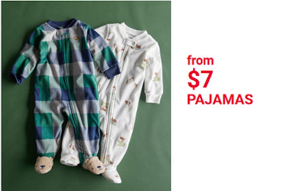 From $7 Pajamas