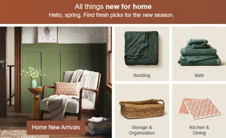 All Things New For Home from Target