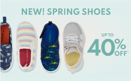 Spring Shoes Up to 40% Off