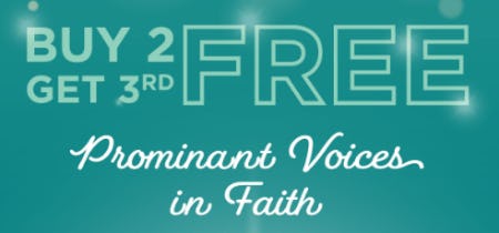 Buy 2 Get 3rd Free Prominant Voices in Faith from Books-A-Million