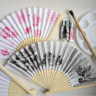 fan painting