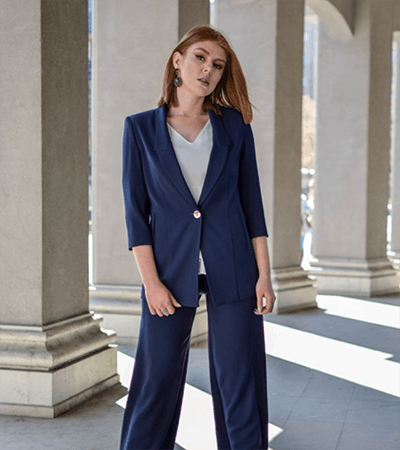 stylish corporate attire