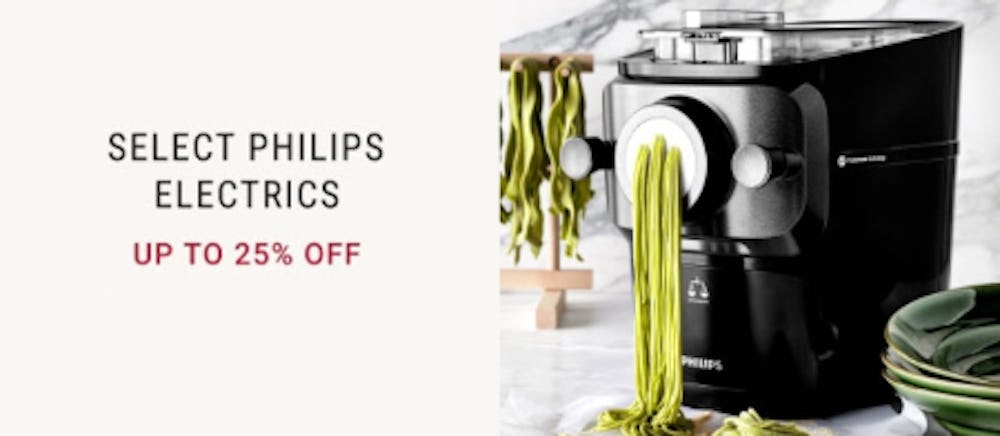 Up to 25% Off Select Philips Electrics