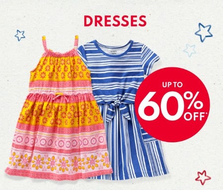 Dresses Up to 60% Off from Carter's