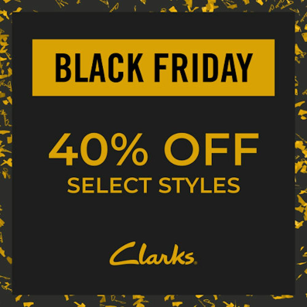 Black Friday Footwear Deals: 40% Off Select Styles