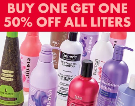 All Liters Are Bogo 50 Off At Sally Beauty Supply White