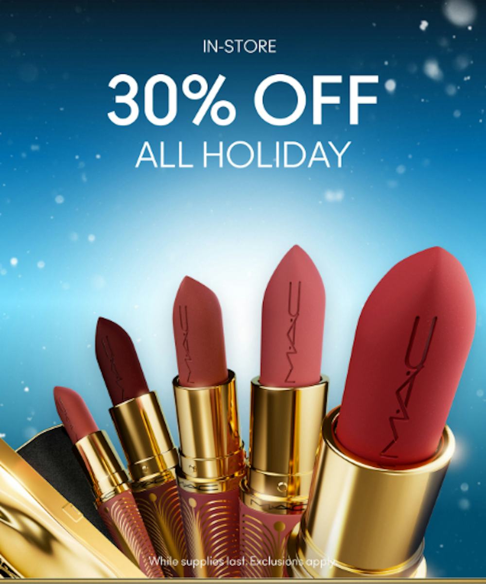 30% Off All Holiday