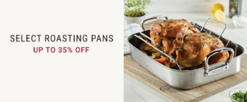 Up to 35% Off on Select Roasting Pans