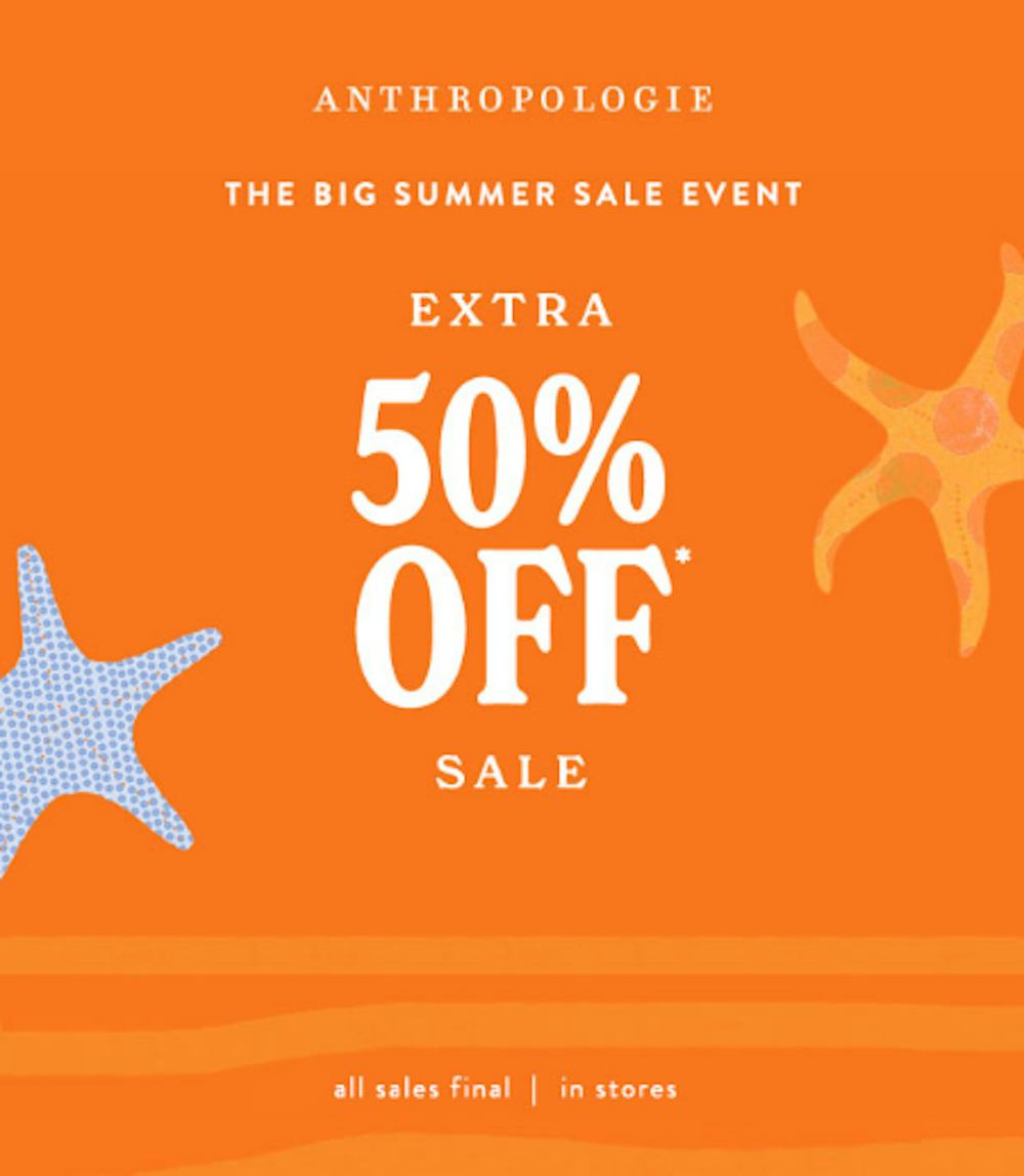 Extra 50% Off Sale