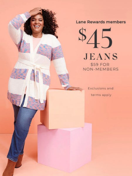 $45 Jeans from Lane Bryant