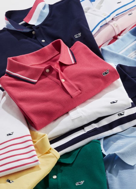 Meet the New Heritage Pique Polo from Vineyard Vines